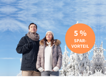 5% Sparvorteil Banner