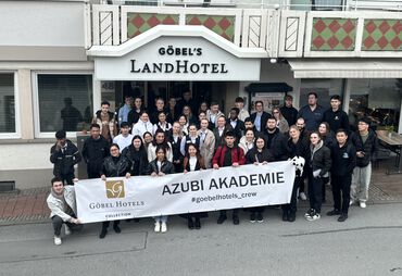 Bild zur News: Ausbildung made by Göbel Hotels - 180 Azubis profitieren von qualifizierter Ausbildung 